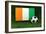 Ivory Coast Soccer-badboo-Framed Art Print