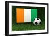 Ivory Coast Soccer-badboo-Framed Art Print