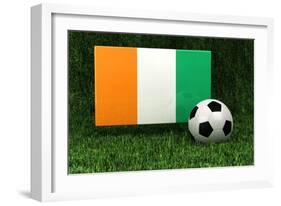 Ivory Coast Soccer-badboo-Framed Art Print