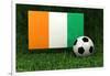 Ivory Coast Soccer-badboo-Framed Art Print