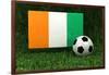 Ivory Coast Soccer-badboo-Framed Art Print