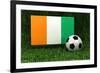 Ivory Coast Soccer-badboo-Framed Art Print