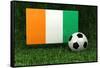 Ivory Coast Soccer-badboo-Framed Stretched Canvas