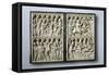 Ivory Diptych with Scenes from Life of Christ (Property of Queen Jadwiga of Polan), 14th Century-null-Framed Stretched Canvas