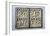 Ivory Diptych with Scenes from Life of Christ (Property of Queen Jadwiga of Polan), 14th Century-null-Framed Photographic Print