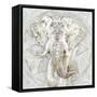 Ivory Elephant I-Edward Selkirk-Framed Stretched Canvas