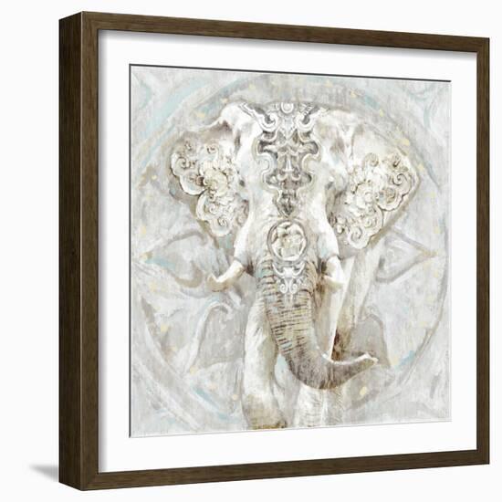 Ivory Elephant I-Edward Selkirk-Framed Art Print