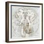 Ivory Elephant I-Edward Selkirk-Framed Art Print