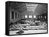 Ivory Floor at London Docks-null-Framed Stretched Canvas