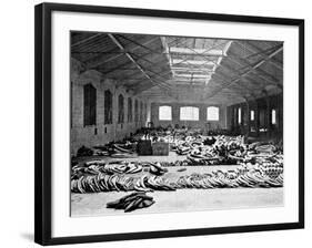 Ivory Floor at London Docks-null-Framed Photographic Print