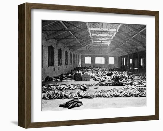 Ivory Floor at London Docks-null-Framed Photographic Print