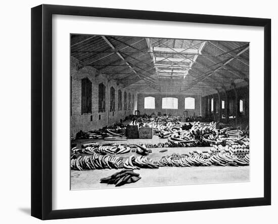Ivory Floor at London Docks-null-Framed Photographic Print