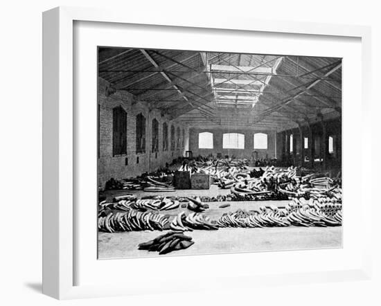 Ivory Floor at London Docks-null-Framed Photographic Print