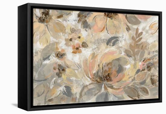 Ivory Floral-Silvia Vassileva-Framed Stretched Canvas