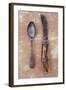 Ivory Handle-Den Reader-Framed Photographic Print