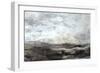 Ivory Horizon II-Rikki Drotar-Framed Giclee Print