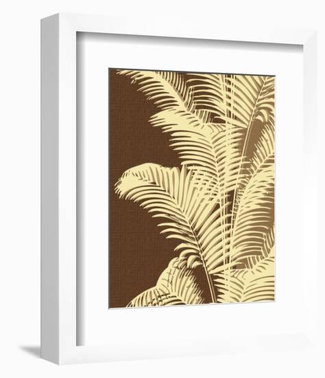 Ivory Palm-Mali Nave-Framed Art Print