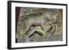 Ivory panel of a lioness devouring a boy, Palace of Ashurnasirpal II, Nimrud, Phoenician-Unknown-Framed Giclee Print