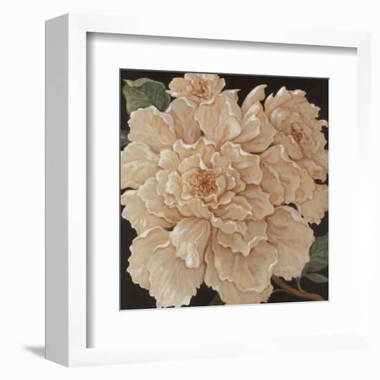 Ivory Peonies-Janet Kruskamp-Framed Art Print