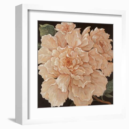 Ivory Peonies-Janet Kruskamp-Framed Art Print