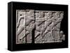 Ivory Plaque with Relief Depicting Athletes Racing-null-Framed Stretched Canvas