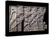Ivory Plaque with Relief Depicting Athletes Racing-null-Stretched Canvas