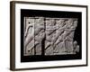 Ivory Plaque with Relief Depicting Athletes Racing-null-Framed Photographic Print