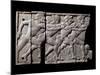 Ivory Plaque with Relief Depicting Athletes Racing-null-Mounted Photographic Print