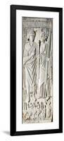 Ivory Relief Carving Depicting Consul Basilius-null-Framed Giclee Print