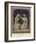 Ivory Sculpture of the Coronation of the Virgin, 14th Century-null-Framed Giclee Print