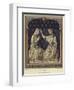Ivory Sculpture of the Coronation of the Virgin, 14th Century-null-Framed Giclee Print