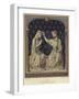 Ivory Sculpture of the Coronation of the Virgin, 14th Century-null-Framed Giclee Print