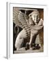 Ivory Sphinx with Traces of Gold, Artifact from Khadatu or Arslan Tash, Syria-null-Framed Giclee Print