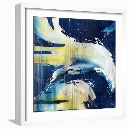 Ivory Splash-Rikki Drotar-Framed Giclee Print