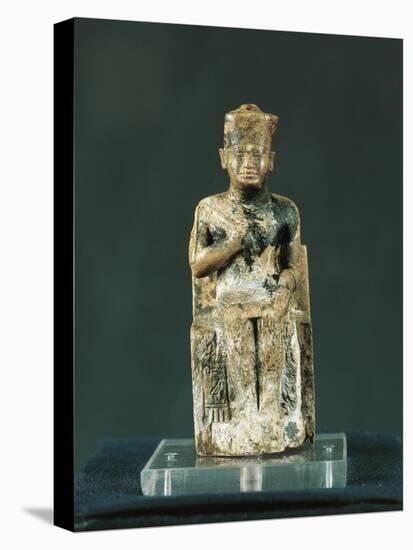 Ivory Statuette of Khufu from Abydos-null-Stretched Canvas