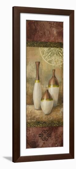 Ivory Vessel II-Linda Baliko-Framed Art Print