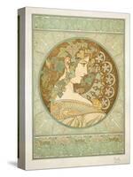 Ivy, 1901-Alphonse Mucha-Stretched Canvas