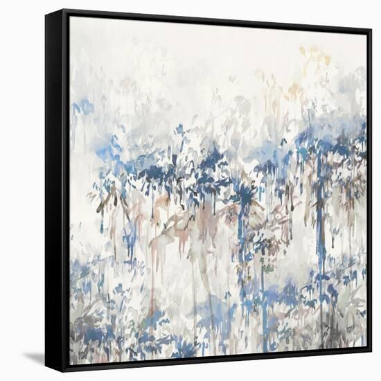 Ivy Blue Garden-Isabelle Z-Framed Stretched Canvas