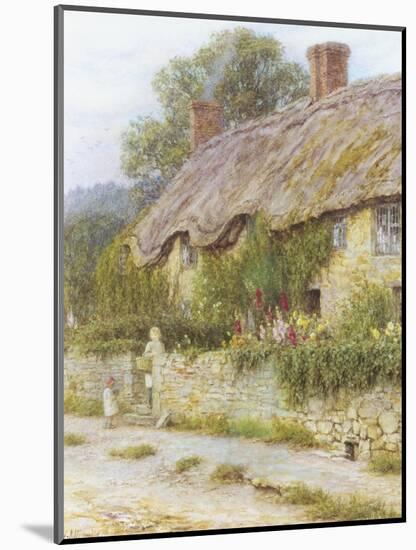 Ivy Cottage-Helen Allingham-Mounted Giclee Print