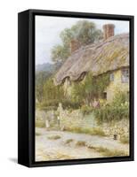 Ivy Cottage-Helen Allingham-Framed Stretched Canvas