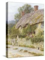 Ivy Cottage-Helen Allingham-Stretched Canvas