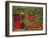 Ivy Covered Cottage, Town of Borris, County Carlow, Leinster, Republic of Ireland, Europe-Richard Cummins-Framed Photographic Print