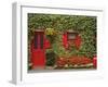 Ivy Covered Cottage, Town of Borris, County Carlow, Leinster, Republic of Ireland, Europe-Richard Cummins-Framed Photographic Print