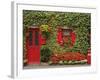 Ivy Covered Cottage, Town of Borris, County Carlow, Leinster, Republic of Ireland, Europe-Richard Cummins-Framed Photographic Print