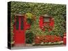 Ivy Covered Cottage, Town of Borris, County Carlow, Leinster, Republic of Ireland, Europe-Richard Cummins-Stretched Canvas