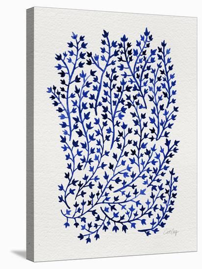 Ivy Navy-Cat Coquillette-Stretched Canvas