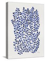 Ivy Navy-Cat Coquillette-Stretched Canvas