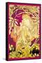 Ivy-Alphonse Mucha-Framed Stretched Canvas