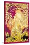 Ivy-Alphonse Mucha-Stretched Canvas