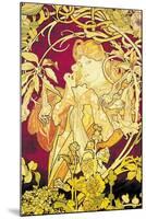 Ivy-Alphonse Mucha-Mounted Art Print